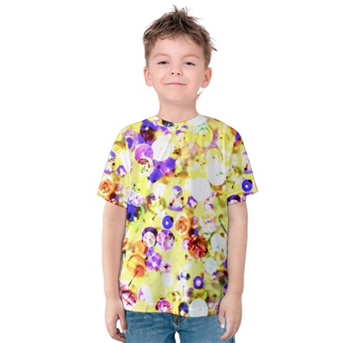 Sequins And Pins Kids  Cotton Tee by essentialimage