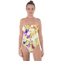 Sequins and Pins Tie Back One Piece Swimsuit View1