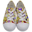 Sequins and Pins Kids  Low Top Canvas Sneakers View1