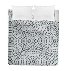 Dots Motif Geometric Print Design Duvet Cover Double Side (full/ Double Size) by dflcprintsclothing