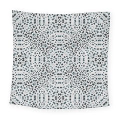 Dots Motif Geometric Print Design Square Tapestry (large) by dflcprintsclothing