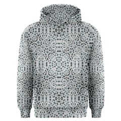 Dots Motif Geometric Print Design Men s Overhead Hoodie