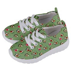 Avocado Is Love  Kids  Lightweight Sports Shoes by SychEva