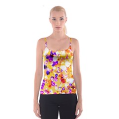 Summer Sequins Spaghetti Strap Top by essentialimage