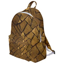 Golden Mosaic Texture Print The Plain Backpack