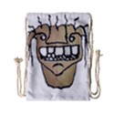 Sketchy Monster Head Drawing Drawstring Bag (Small) View1