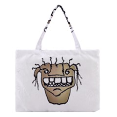 Sketchy Monster Head Drawing Medium Tote Bag by dflcprintsclothing