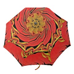 Warrior s Spirit Folding Umbrellas by BrenZenCreations