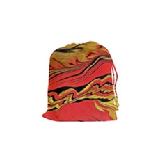 Warrior s Spirit Drawstring Pouch (small) by BrenZenCreations