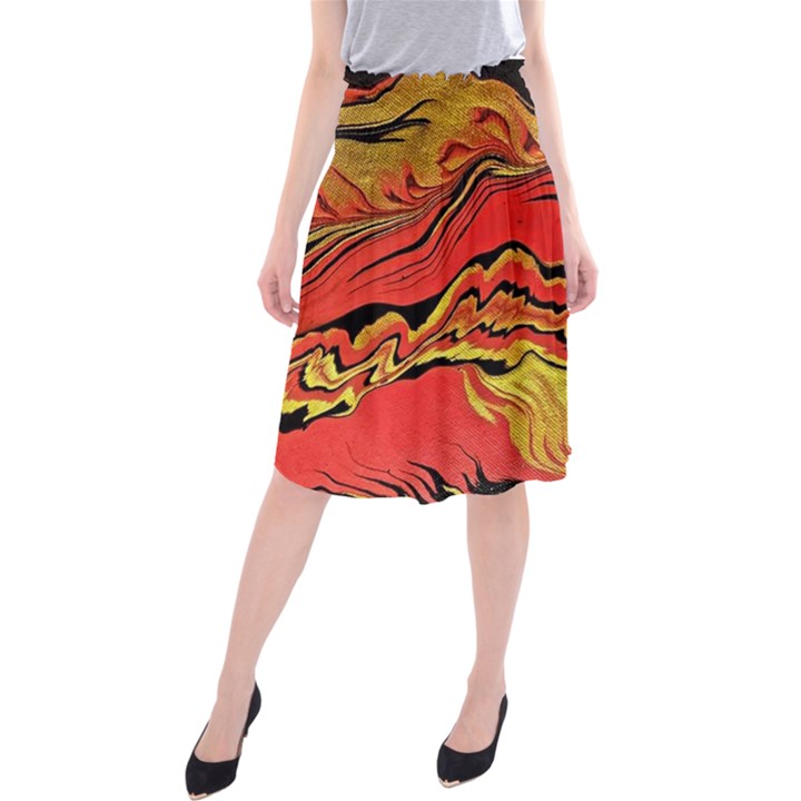 Warrior s Spirit Midi Beach Skirt