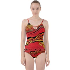 Warrior s Spirit Cut Out Top Tankini Set by BrenZenCreations