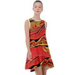 Warrior s Spirit Frill Swing Dress by BrenZenCreations