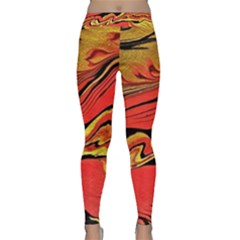 Warrior s Spirit Classic Yoga Leggings by BrenZenCreations