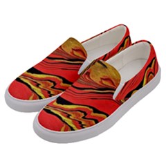 Warrior s Spirit Men s Canvas Slip Ons by BrenZenCreations