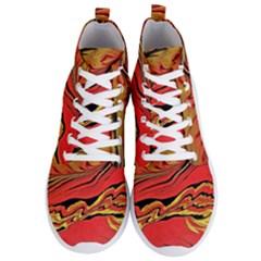 Warrior s Spirit Men s Lightweight High Top Sneakers by BrenZenCreations