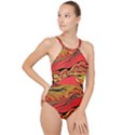 Warrior s Spirit High Neck One Piece Swimsuit View1