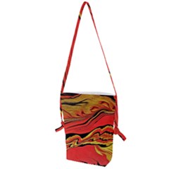 Warrior s Spirit Folding Shoulder Bag by BrenZenCreations