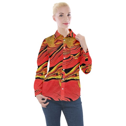 Warrior s Spirit Women s Long Sleeve Pocket Shirt by BrenZenCreations