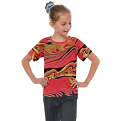 Warrior s Spirit Kids  Mesh Piece Tee