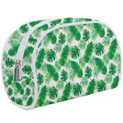 Tropical Leaf Pattern Make Up Case (large) by Dutashop