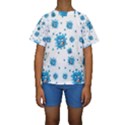 Illustrations Virus Corona Covid Infection Kids  Short Sleeve Swimwear View1