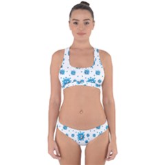 Illustrations Virus Corona Covid Infection Cross Back Hipster Bikini Set by Dutashop