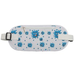 Illustrations Virus Corona Covid Infection Rounded Waist Pouch by Dutashop