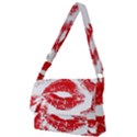 Red Lipsticks Lips Make Up Makeup Full Print Messenger Bag (S) View1