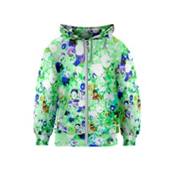 Summer Sequins Kids  Zipper Hoodie