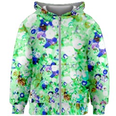 Summer Sequins Kids  Zipper Hoodie Without Drawstring