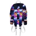 Colorful Neon Light rays, rainbow colors graphic art Zip Bottom Backpack View3