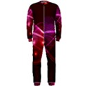 Colorful arcs in neon light, graphic art OnePiece Jumpsuit (Men)  View1