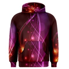  Colorful Arcs In Neon Light, Modern Graphic Art Men s Core Hoodie