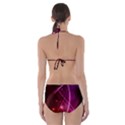  Colorful arcs in neon light, modern graphic art Cut-Out One Piece Swimsuit View2