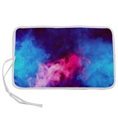 Colorful Pink And Blue Disco Smoke - Mist, Digital Art Pen Storage Case (m) by picsaspassion