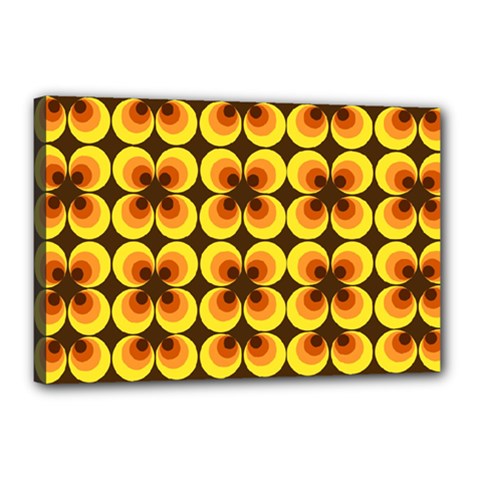 Zappwaits-retro Canvas 18  X 12  (stretched) by zappwaits