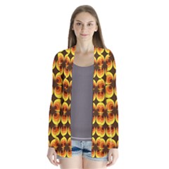 Zappwaits-retro Drape Collar Cardigan by zappwaits