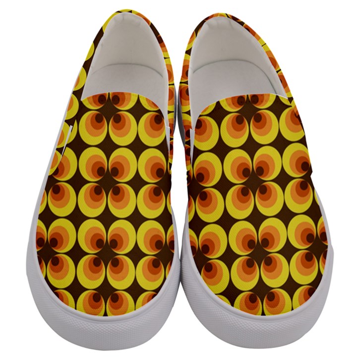 zappwaits-retro Men s Canvas Slip Ons