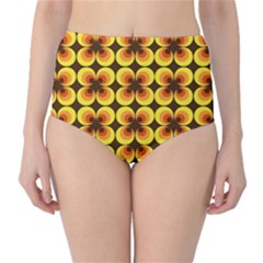 Zappwaits-retro Classic High-waist Bikini Bottoms by zappwaits