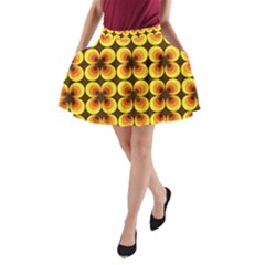 Zappwaits-retro A-line Pocket Skirt by zappwaits