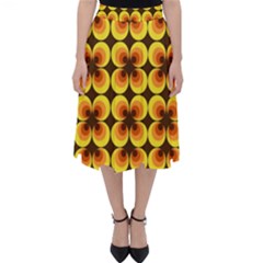 Zappwaits-retro Classic Midi Skirt by zappwaits