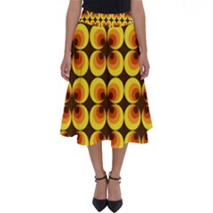 Zappwaits-retro Perfect Length Midi Skirt by zappwaits