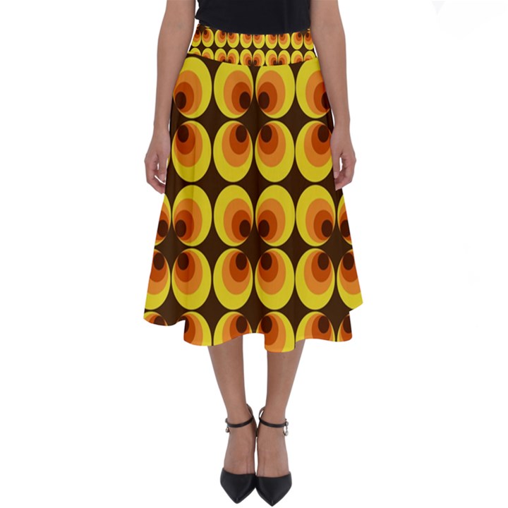 zappwaits-retro Perfect Length Midi Skirt