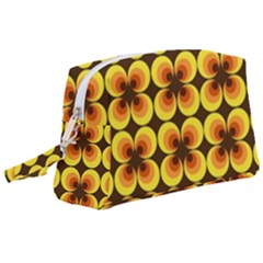 Zappwaits-retro Wristlet Pouch Bag (large) by zappwaits