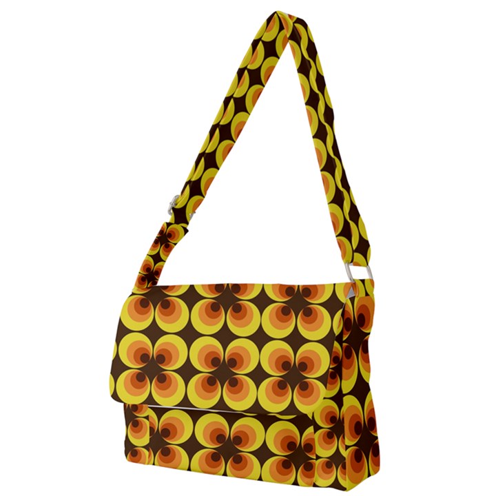 zappwaits-retro Full Print Messenger Bag (S)