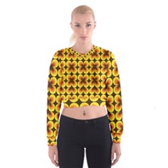 Zappwaits Retro Cropped Sweatshirt by zappwaits