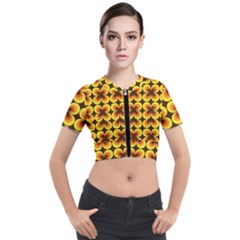 Zappwaits Retro Short Sleeve Cropped Jacket by zappwaits