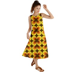 zappwaits retro Summer Maxi Dress