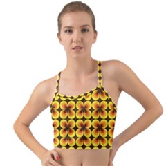 Zappwaits Retro Mini Tank Bikini Top by zappwaits