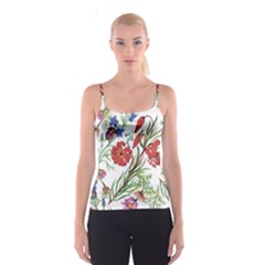 Summer Flowers Spaghetti Strap Top